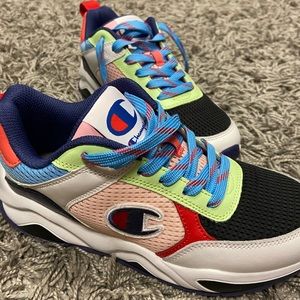 Multicolored champion sneakers